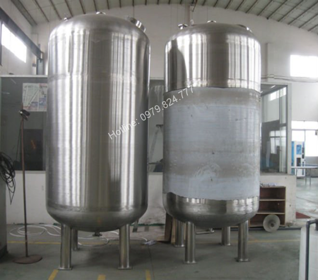 bồn inox đứng