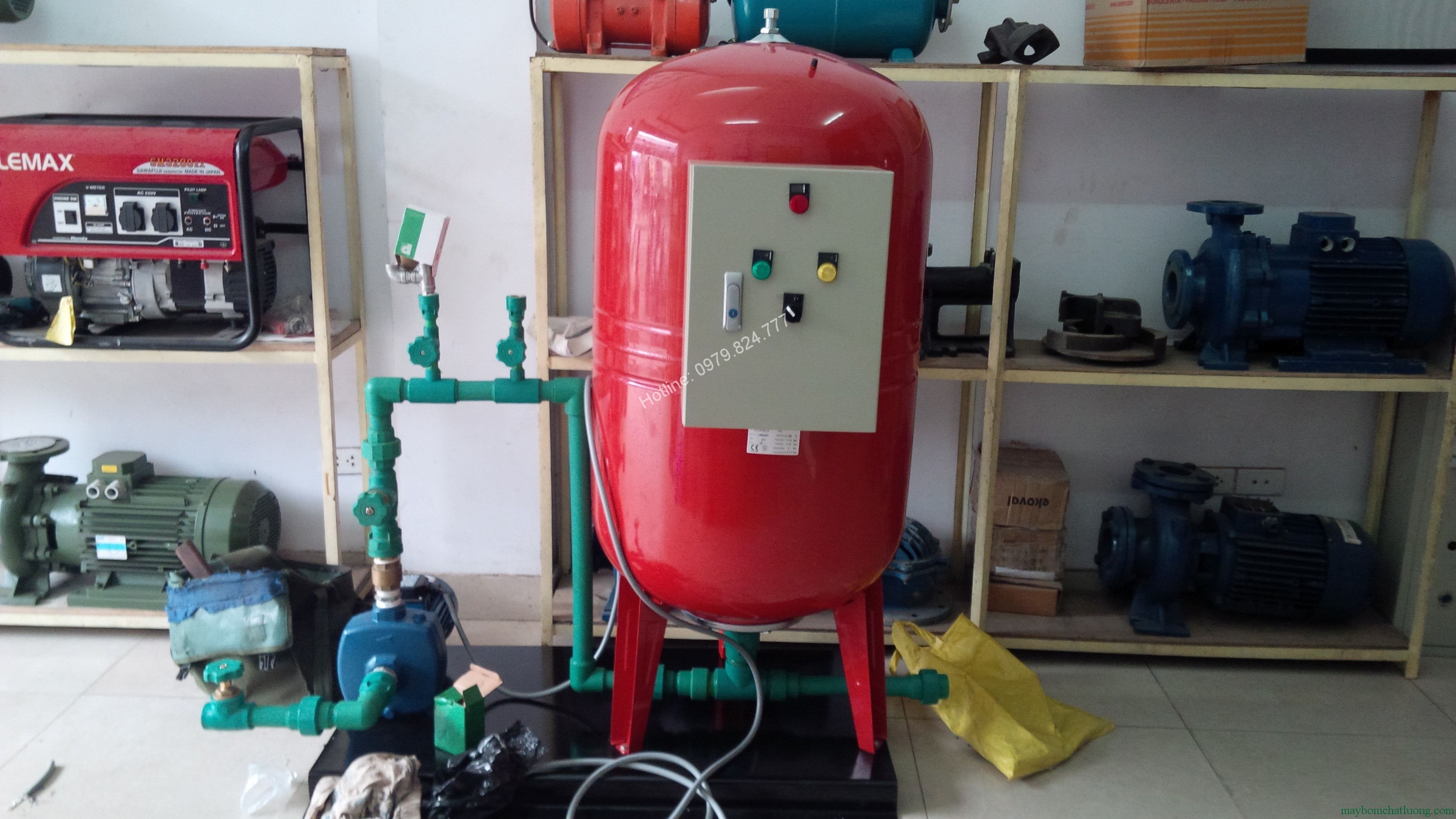 hộ thống tăng áp lực nước