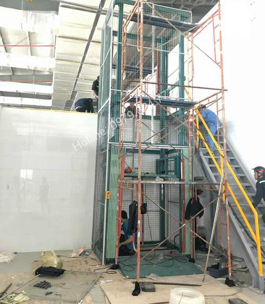 bảo trì thang nâng hàng